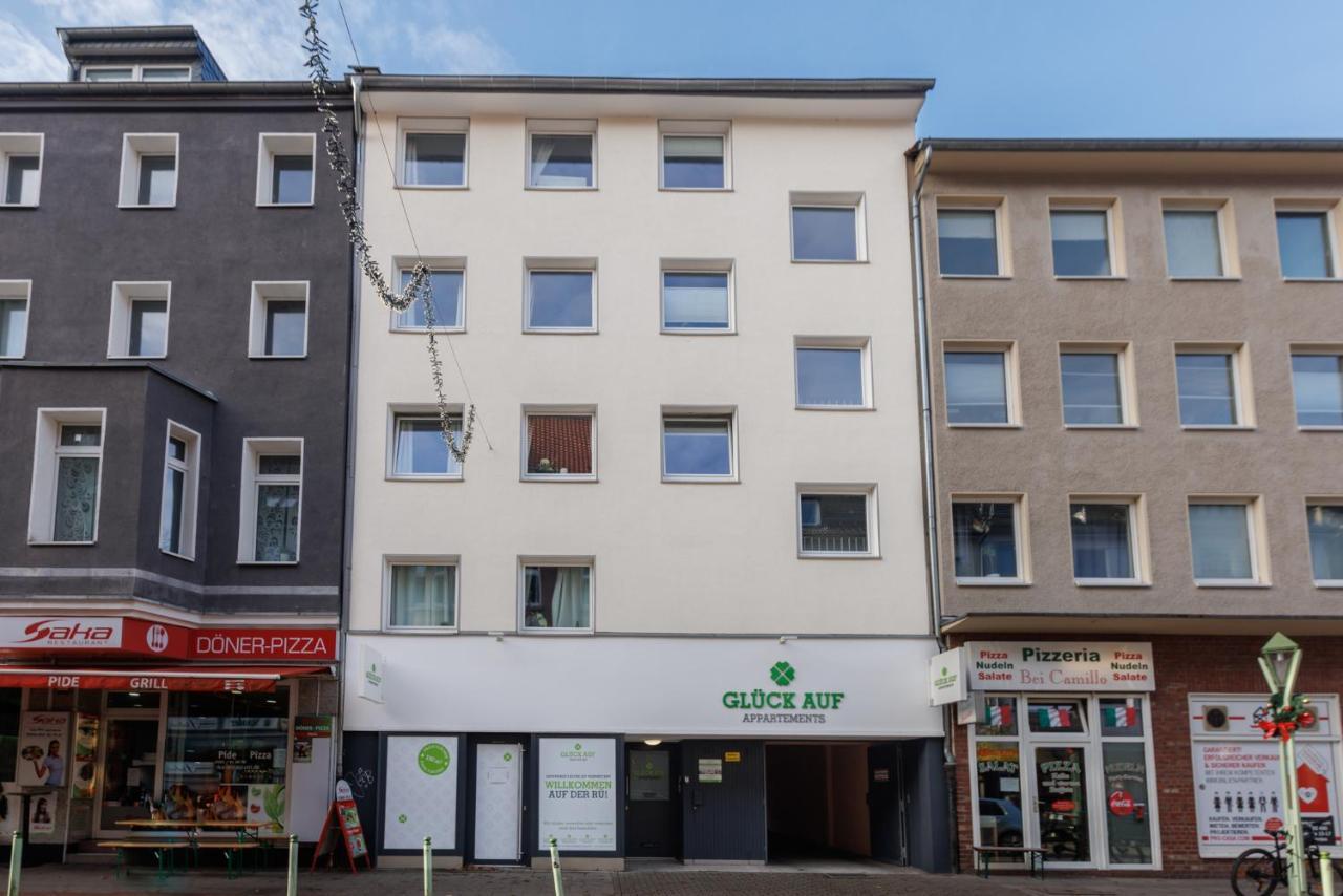 Glueck Auf Appartements Ruettenscheiderstrasse Essen Exterior foto